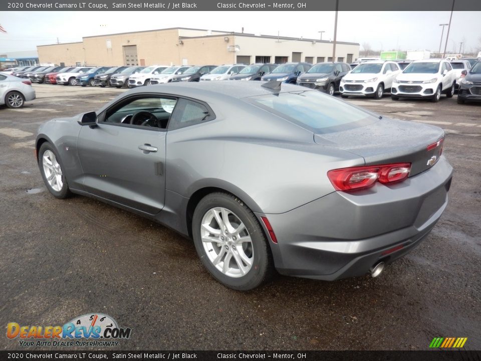 2020 Chevrolet Camaro LT Coupe Satin Steel Metallic / Jet Black Photo #5