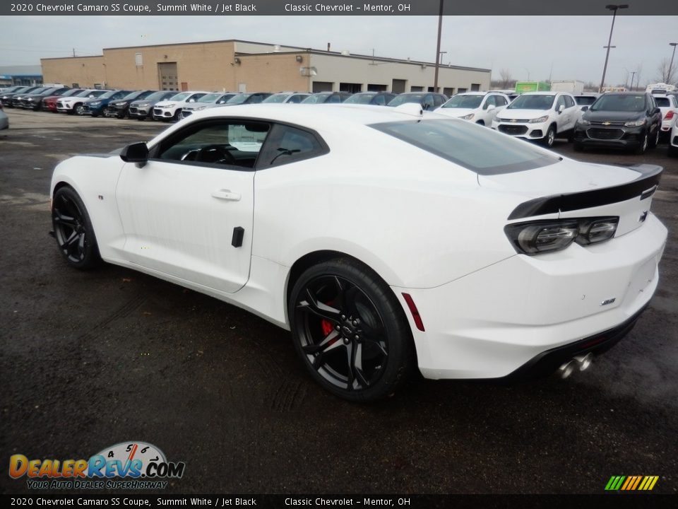 2020 Chevrolet Camaro SS Coupe Summit White / Jet Black Photo #5