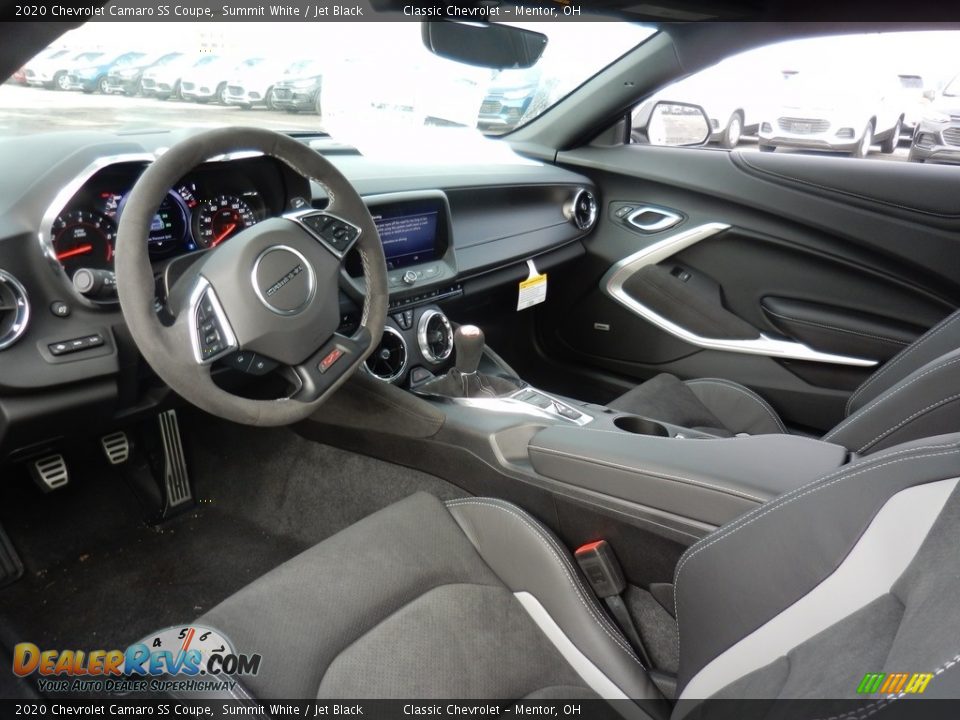 Jet Black Interior - 2020 Chevrolet Camaro SS Coupe Photo #6