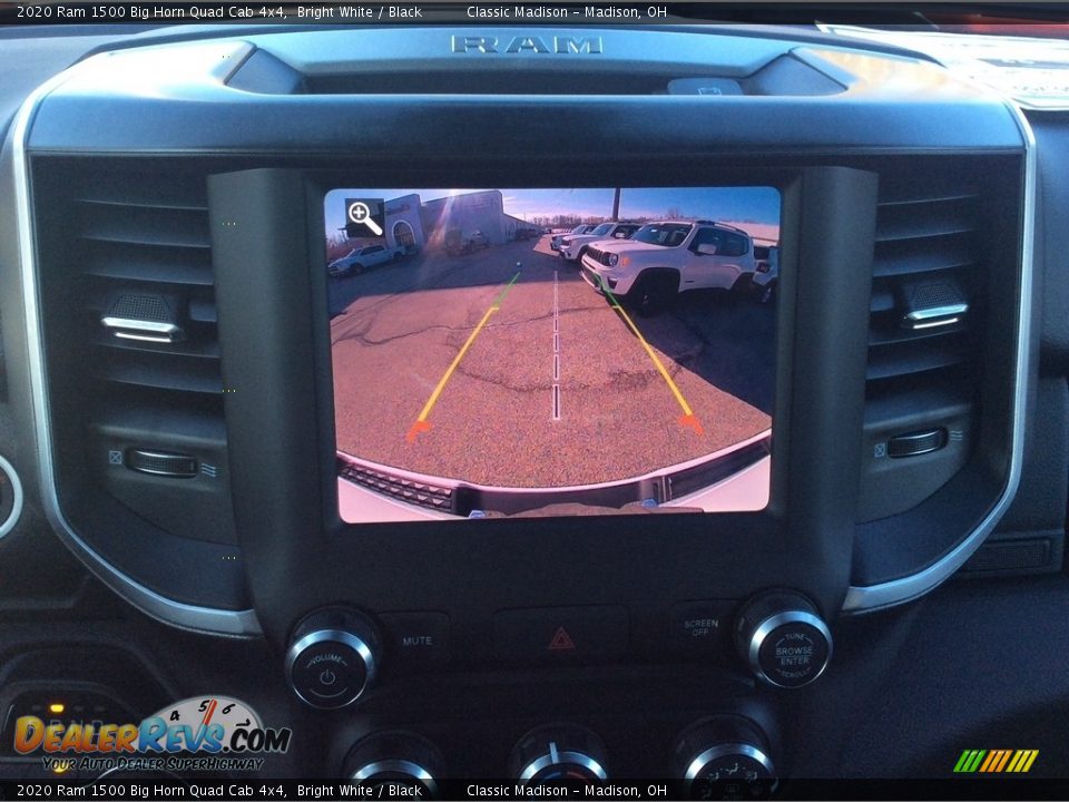 2020 Ram 1500 Big Horn Quad Cab 4x4 Bright White / Black Photo #15