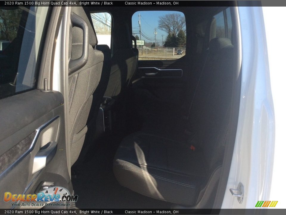 2020 Ram 1500 Big Horn Quad Cab 4x4 Bright White / Black Photo #16