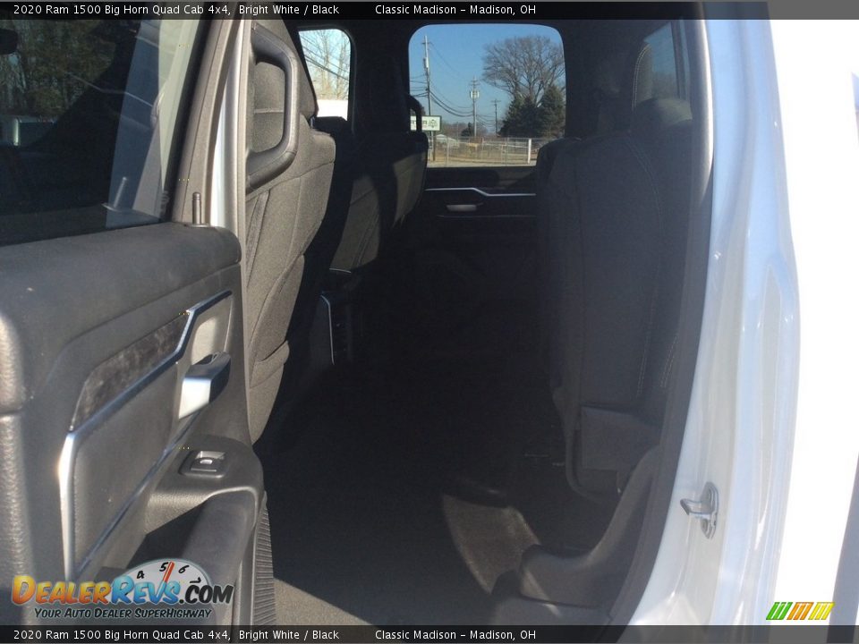 2020 Ram 1500 Big Horn Quad Cab 4x4 Bright White / Black Photo #17