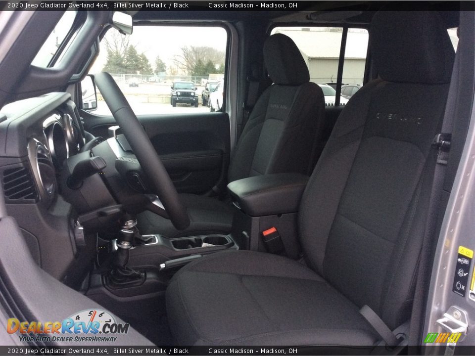 2020 Jeep Gladiator Overland 4x4 Billet Silver Metallic / Black Photo #2