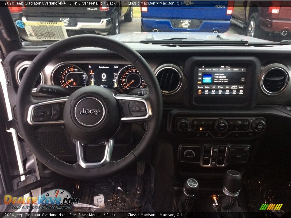 2020 Jeep Gladiator Overland 4x4 Billet Silver Metallic / Black Photo #3