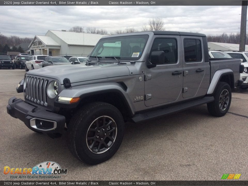 Billet Silver Metallic 2020 Jeep Gladiator Overland 4x4 Photo #5