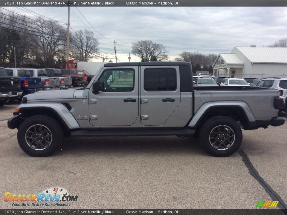 Billet Silver Metallic 2020 Jeep Gladiator Overland 4x4 Photo #6