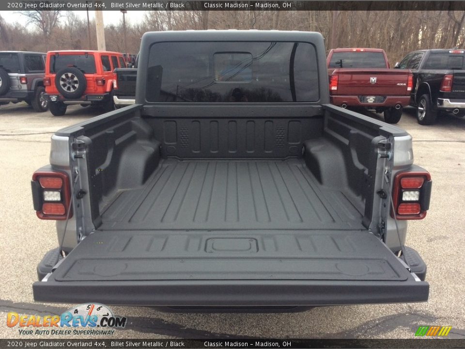 2020 Jeep Gladiator Overland 4x4 Billet Silver Metallic / Black Photo #9