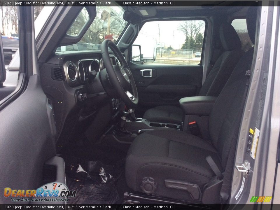 2020 Jeep Gladiator Overland 4x4 Billet Silver Metallic / Black Photo #12