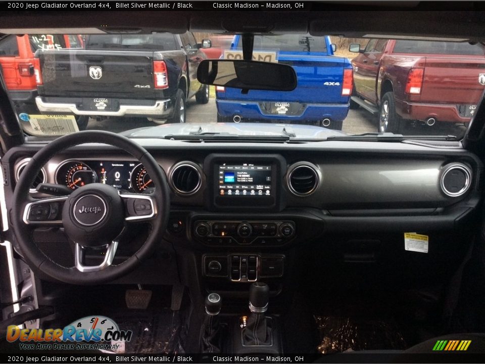 2020 Jeep Gladiator Overland 4x4 Billet Silver Metallic / Black Photo #13