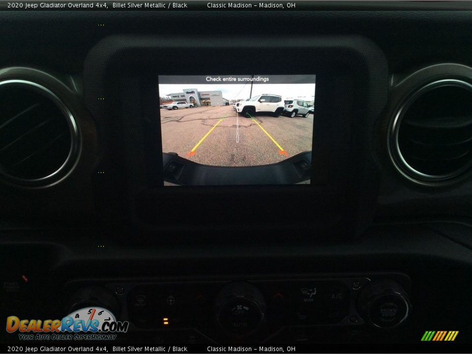 2020 Jeep Gladiator Overland 4x4 Billet Silver Metallic / Black Photo #16