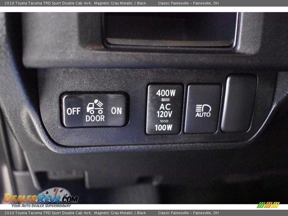 2019 Toyota Tacoma TRD Sport Double Cab 4x4 Magnetic Gray Metallic / Black Photo #8