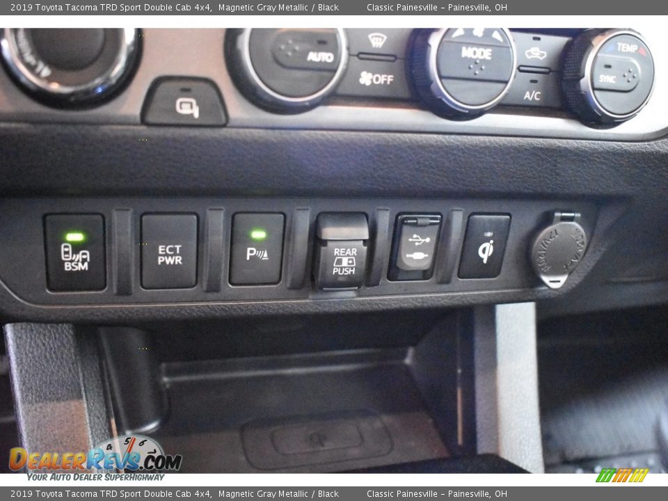 2019 Toyota Tacoma TRD Sport Double Cab 4x4 Magnetic Gray Metallic / Black Photo #9