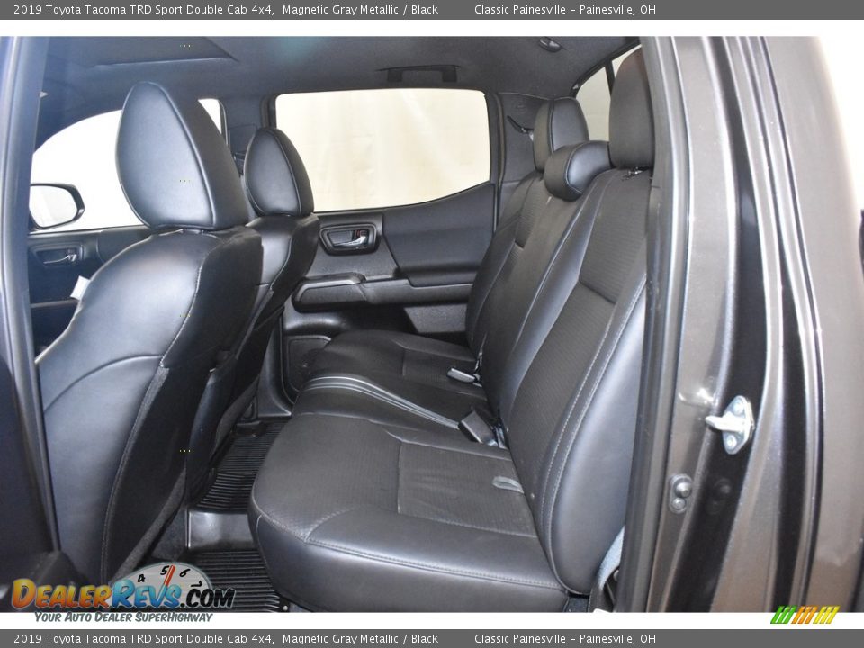 Rear Seat of 2019 Toyota Tacoma TRD Sport Double Cab 4x4 Photo #13