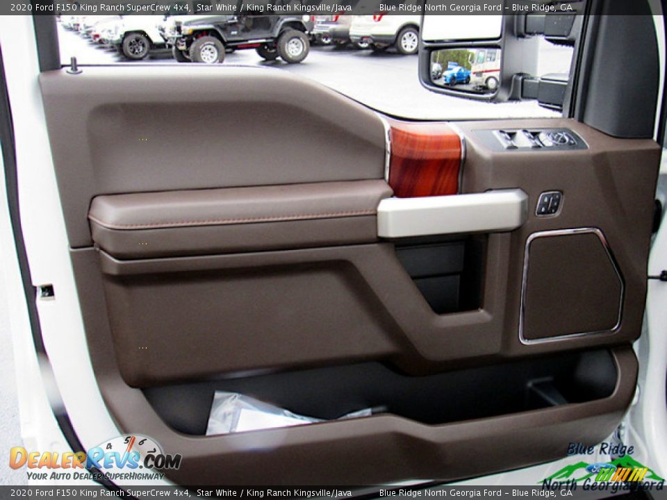 2020 Ford F150 King Ranch SuperCrew 4x4 Star White / King Ranch Kingsville/Java Photo #30