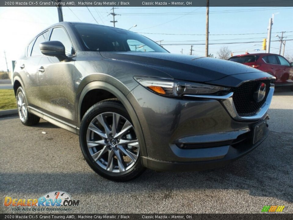 2020 Mazda CX-5 Grand Touring AWD Machine Gray Metallic / Black Photo #1