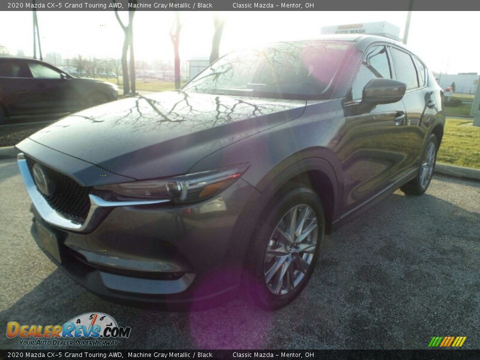 2020 Mazda CX-5 Grand Touring AWD Machine Gray Metallic / Black Photo #3