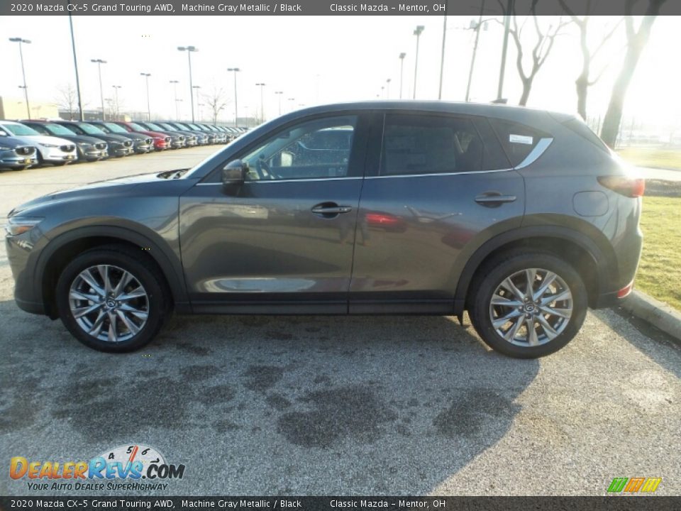 2020 Mazda CX-5 Grand Touring AWD Machine Gray Metallic / Black Photo #4