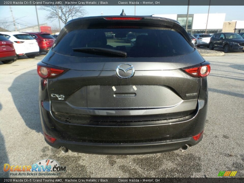 2020 Mazda CX-5 Grand Touring AWD Machine Gray Metallic / Black Photo #6