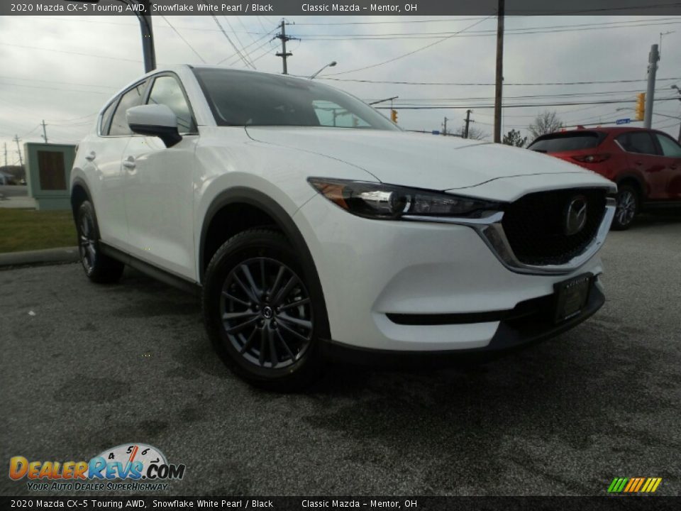 2020 Mazda CX-5 Touring AWD Snowflake White Pearl / Black Photo #1