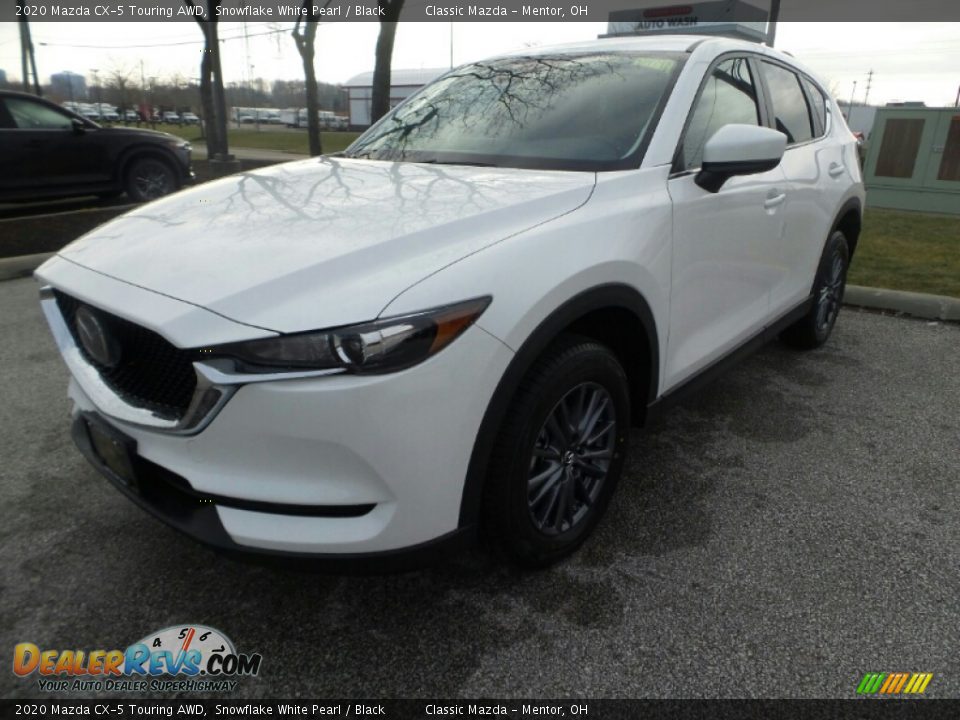 2020 Mazda CX-5 Touring AWD Snowflake White Pearl / Black Photo #3