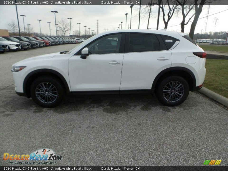 2020 Mazda CX-5 Touring AWD Snowflake White Pearl / Black Photo #4