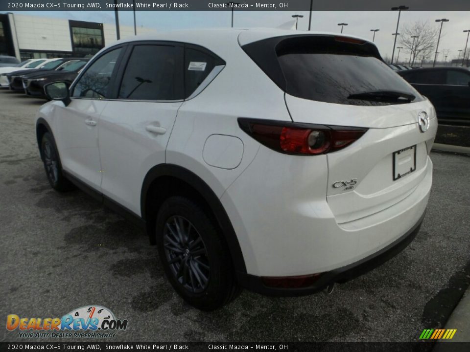 2020 Mazda CX-5 Touring AWD Snowflake White Pearl / Black Photo #5