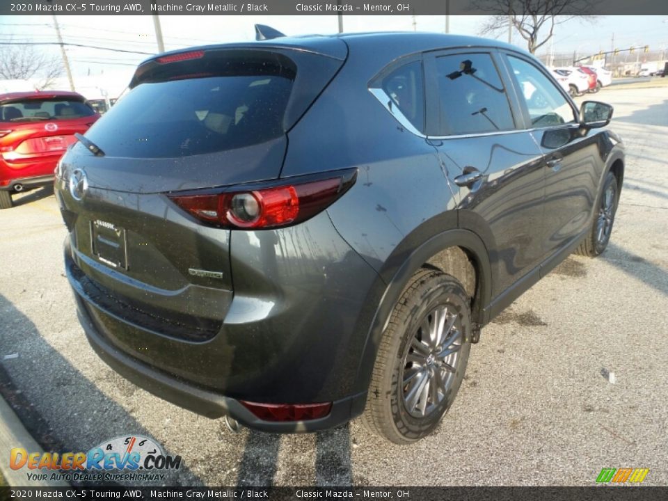 2020 Mazda CX-5 Touring AWD Machine Gray Metallic / Black Photo #7