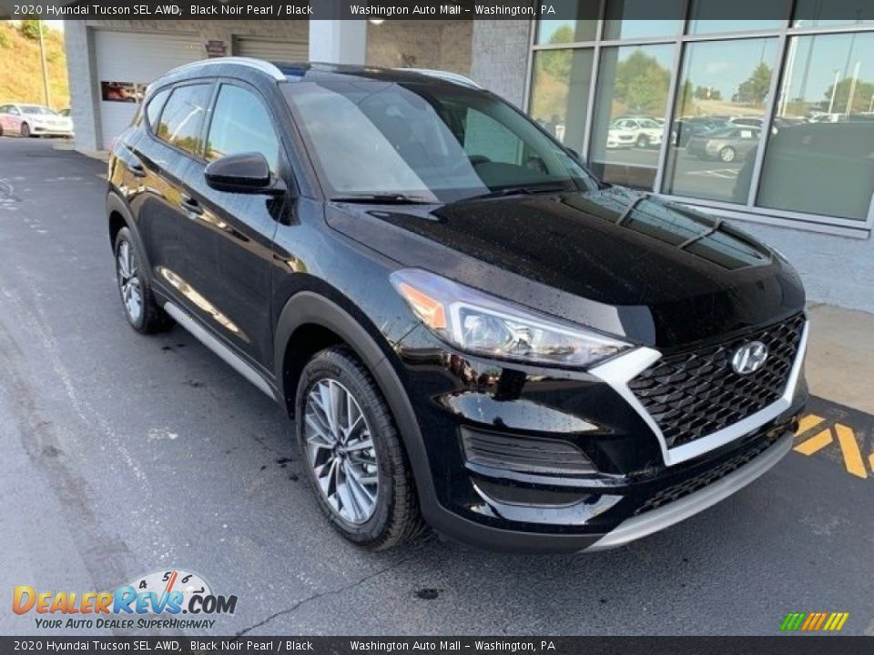 2020 Hyundai Tucson SEL AWD Black Noir Pearl / Black Photo #2