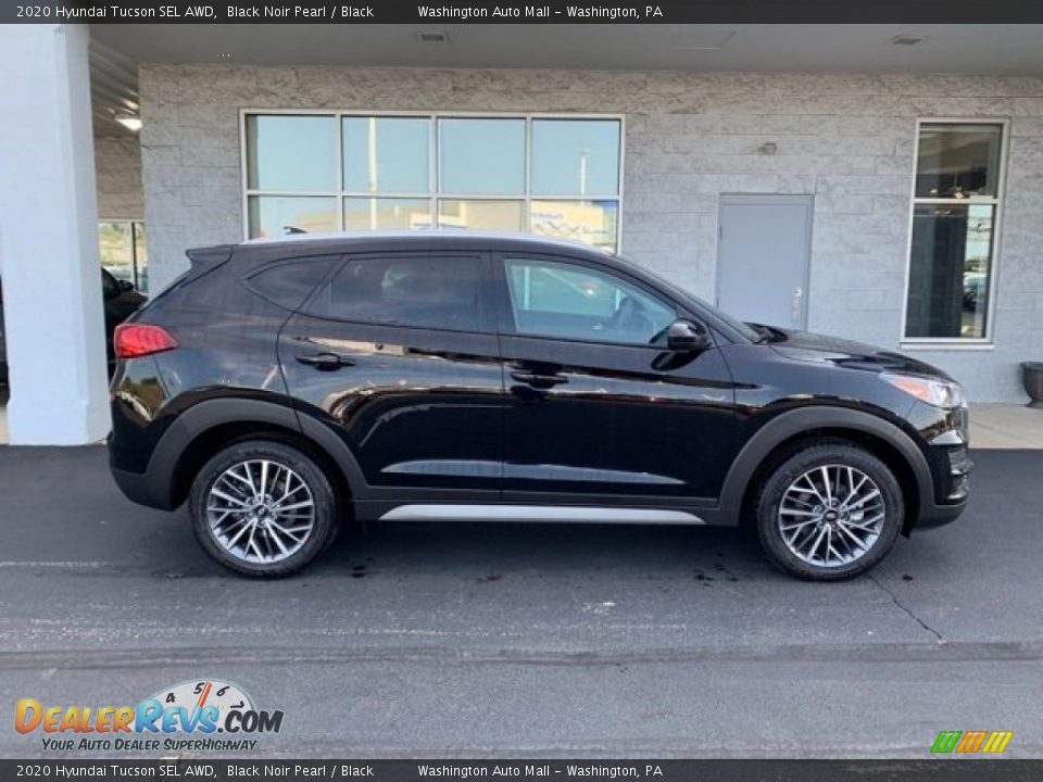 2020 Hyundai Tucson SEL AWD Black Noir Pearl / Black Photo #3