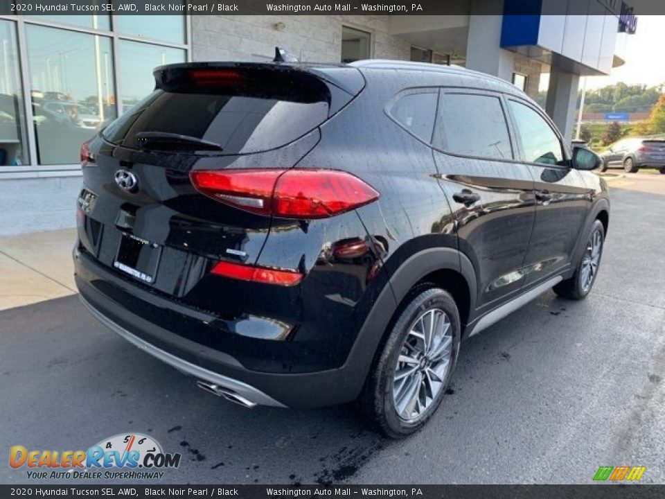 2020 Hyundai Tucson SEL AWD Black Noir Pearl / Black Photo #4
