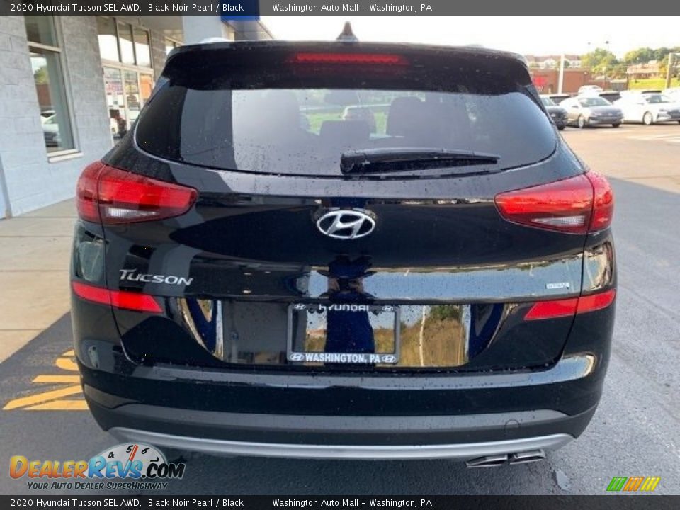 2020 Hyundai Tucson SEL AWD Black Noir Pearl / Black Photo #5