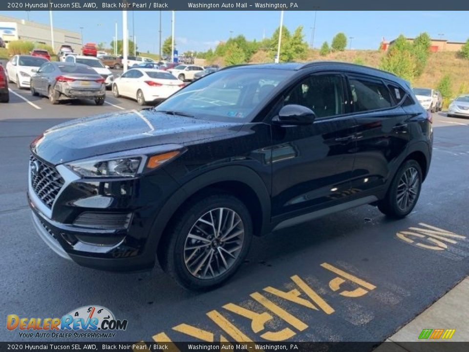 2020 Hyundai Tucson SEL AWD Black Noir Pearl / Black Photo #7