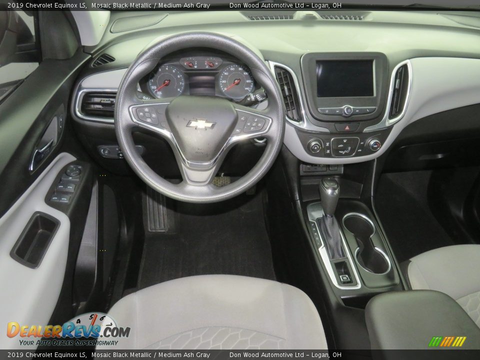 2019 Chevrolet Equinox LS Mosaic Black Metallic / Medium Ash Gray Photo #35
