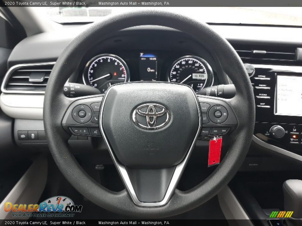 2020 Toyota Camry LE Super White / Black Photo #4