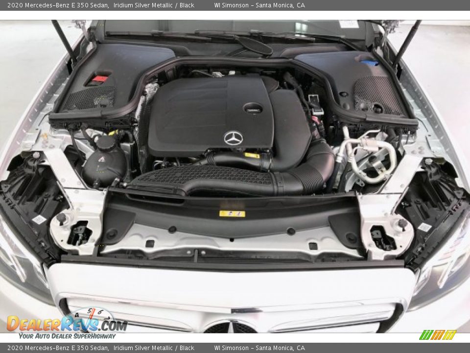 2020 Mercedes-Benz E 350 Sedan Iridium Silver Metallic / Black Photo #8