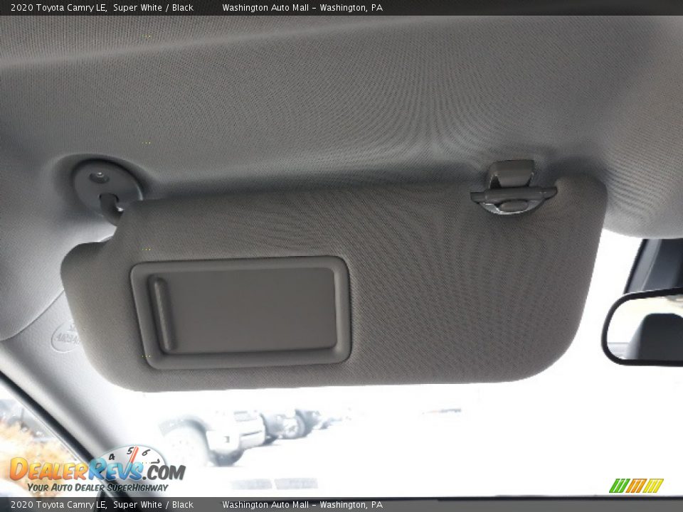 2020 Toyota Camry LE Super White / Black Photo #12