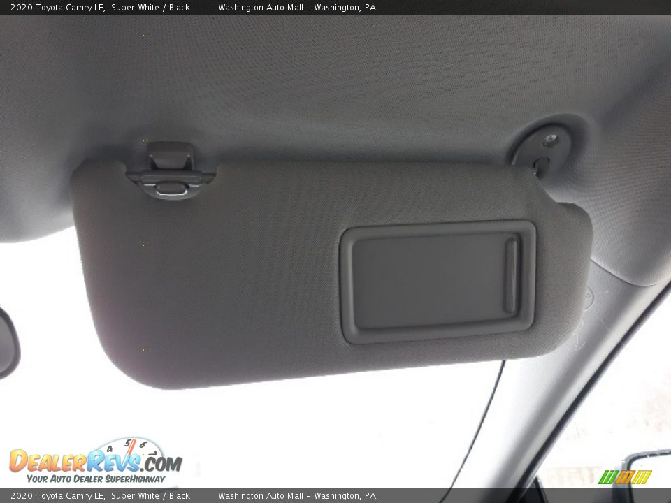 2020 Toyota Camry LE Super White / Black Photo #13