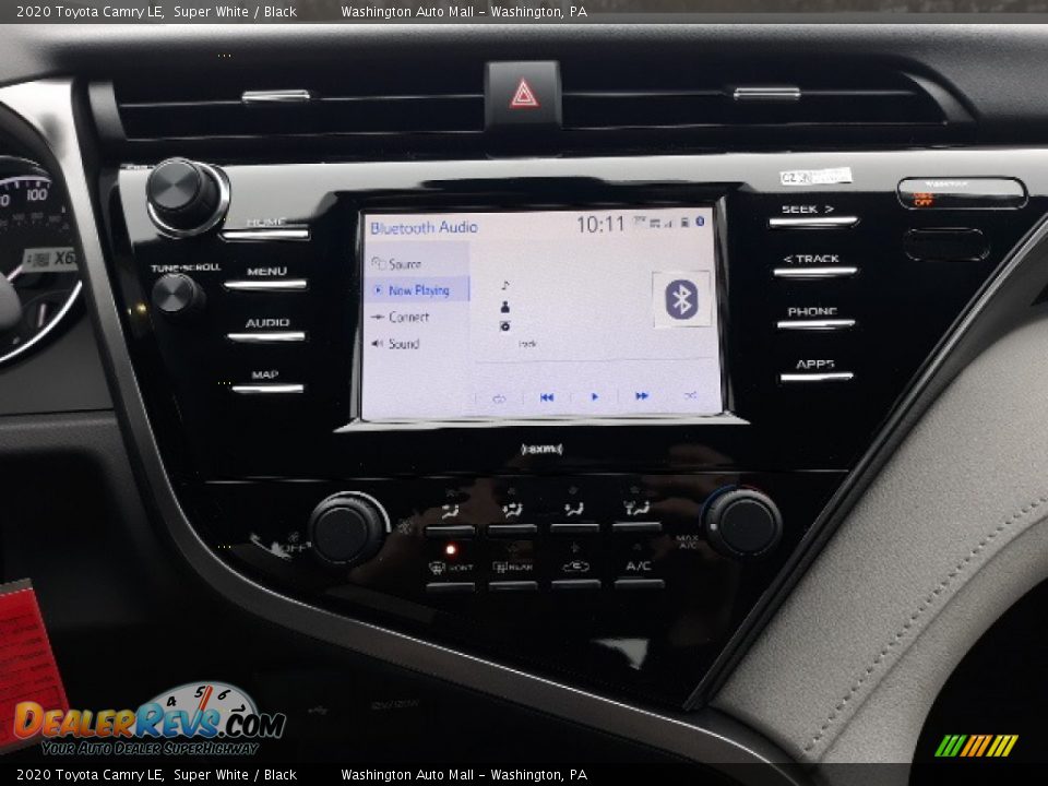 2020 Toyota Camry LE Super White / Black Photo #15
