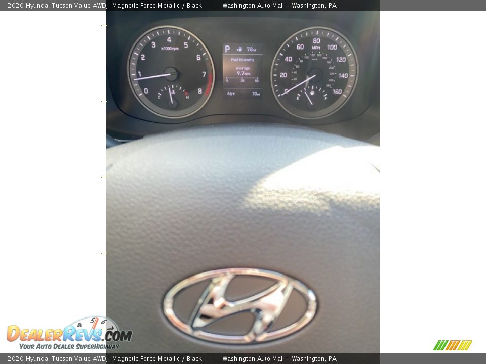 2020 Hyundai Tucson Value AWD Magnetic Force Metallic / Black Photo #28