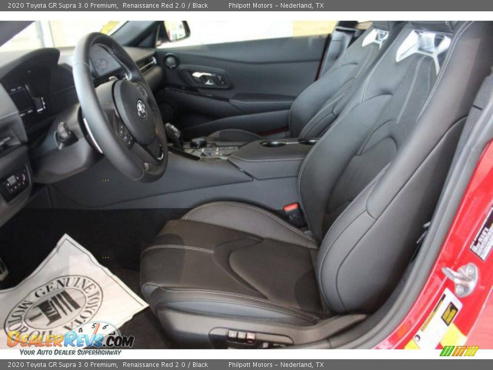 Front Seat of 2020 Toyota GR Supra 3.0 Premium Photo #7