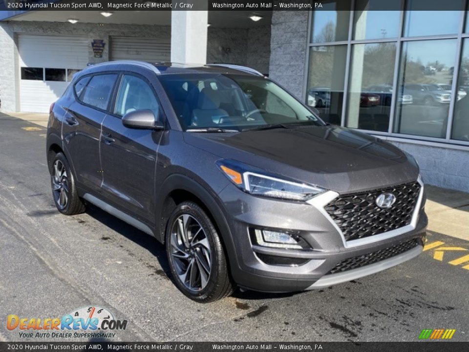 2020 Hyundai Tucson Sport AWD Magnetic Force Metallic / Gray Photo #2