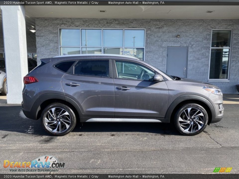 2020 Hyundai Tucson Sport AWD Magnetic Force Metallic / Gray Photo #3