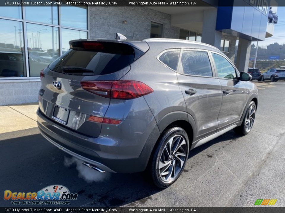 2020 Hyundai Tucson Sport AWD Magnetic Force Metallic / Gray Photo #4