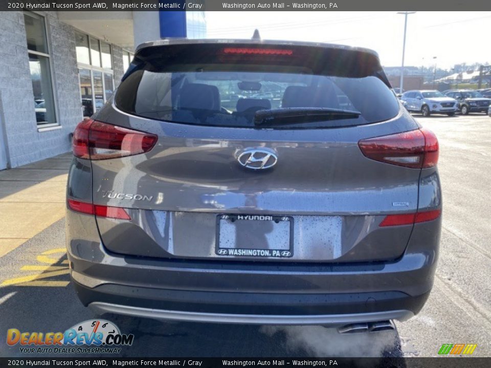 2020 Hyundai Tucson Sport AWD Magnetic Force Metallic / Gray Photo #5