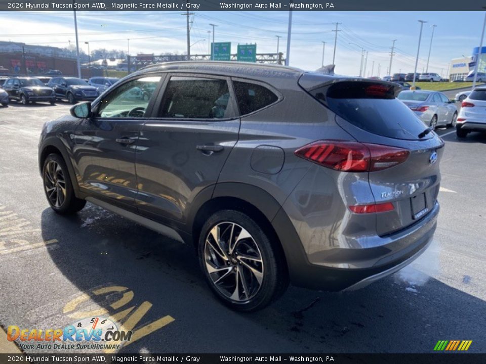 2020 Hyundai Tucson Sport AWD Magnetic Force Metallic / Gray Photo #6