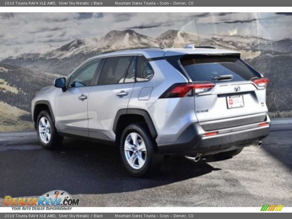 2019 Toyota RAV4 XLE AWD Silver Sky Metallic / Black Photo #7