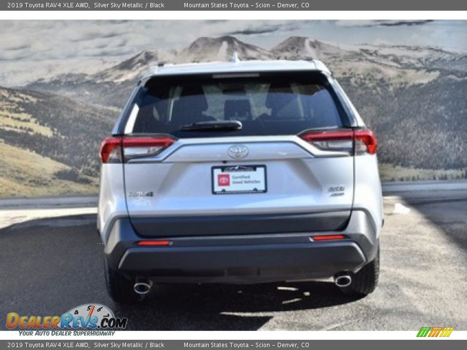 2019 Toyota RAV4 XLE AWD Silver Sky Metallic / Black Photo #8