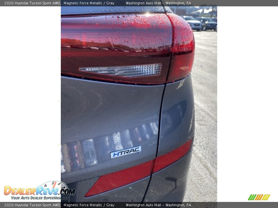2020 Hyundai Tucson Sport AWD Magnetic Force Metallic / Gray Photo #24