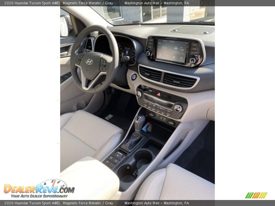 2020 Hyundai Tucson Sport AWD Magnetic Force Metallic / Gray Photo #27