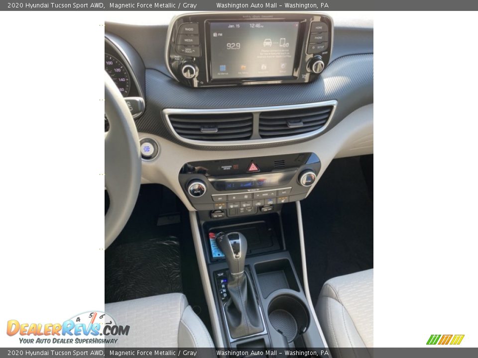 2020 Hyundai Tucson Sport AWD Magnetic Force Metallic / Gray Photo #30